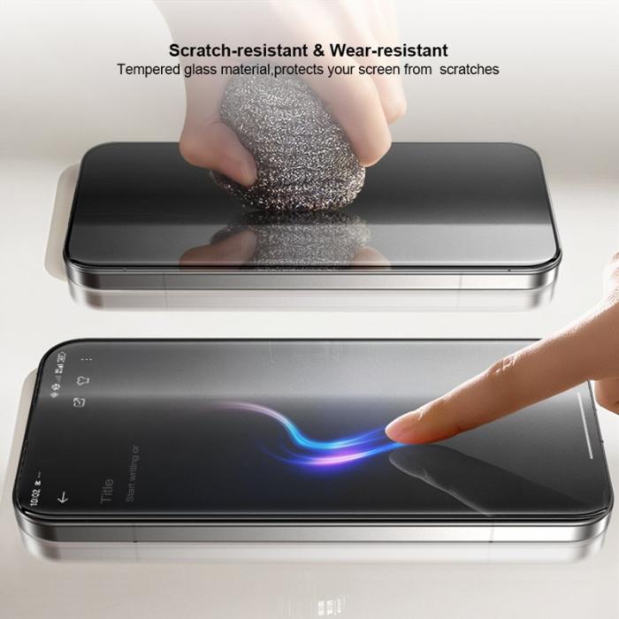 XUNDD - XUNDD Skärmskydd för Samsung Galaxy S26 Plus Full Glue 0.25MM - Transparent