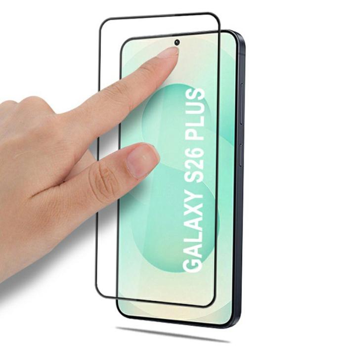 Mocolo - Mocolo Skärmskydd för Samsung Galaxy S26 Plus Härdat glas Anti-Shatter - Svart