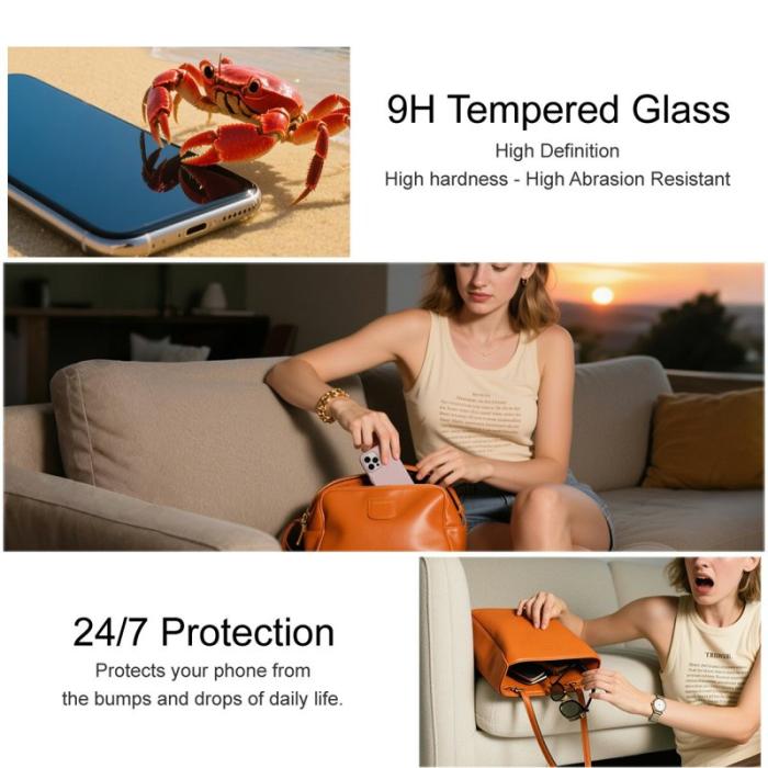 Imak - Imak Skärmskydd för Samsung Galaxy S26 Plus Härdat glas Fingeravtryck