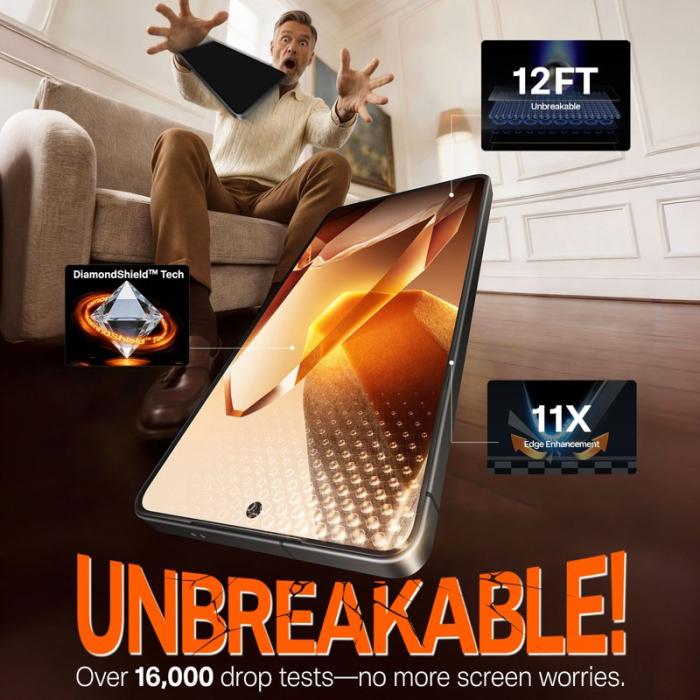 Torras - Torras Skärmskydd för Samsung Galaxy S26 Plus Härdat glas HD - Transparent