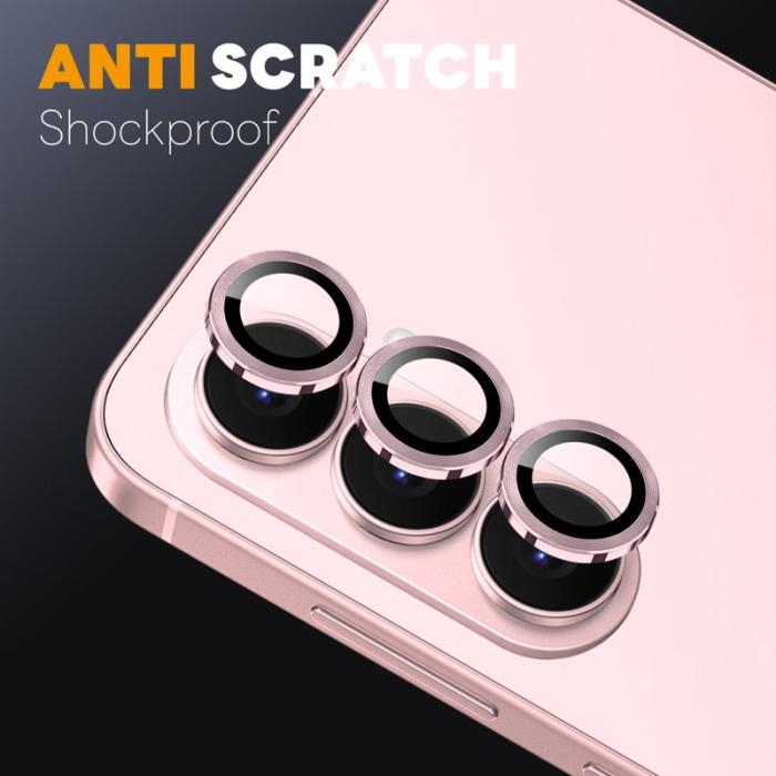 NORTHJO - NORTHJO Skärmskydd för Samsung Galaxy S26 Plus Härdat glas Kamera - Rosa