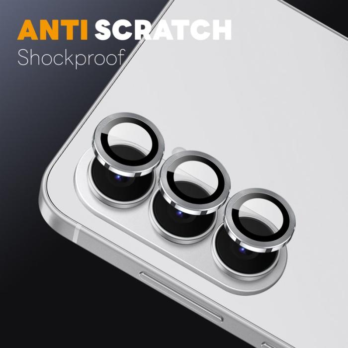 NORTHJO - NORTHJO Skärmskydd för Samsung Galaxy S26 Plus Härdat glas Kamera - Silver