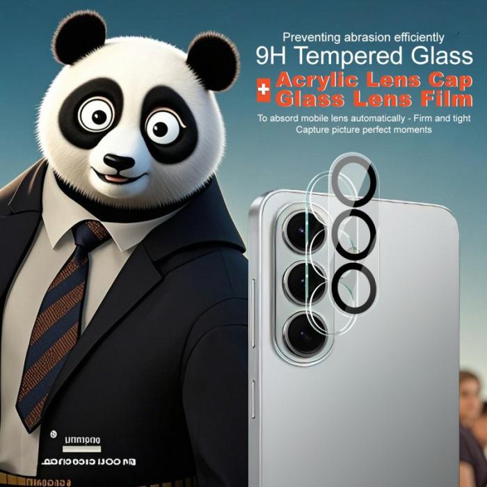 Imak - Imak Skärmskydd för Samsung Galaxy S26 Plus Härdat glas Kamera - Svart