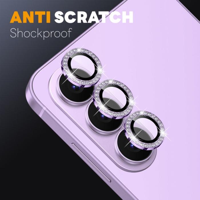 NORTHJO - NORTHJO Skärmskydd för Samsung Galaxy S26 Plus Kameraskydd - Lila