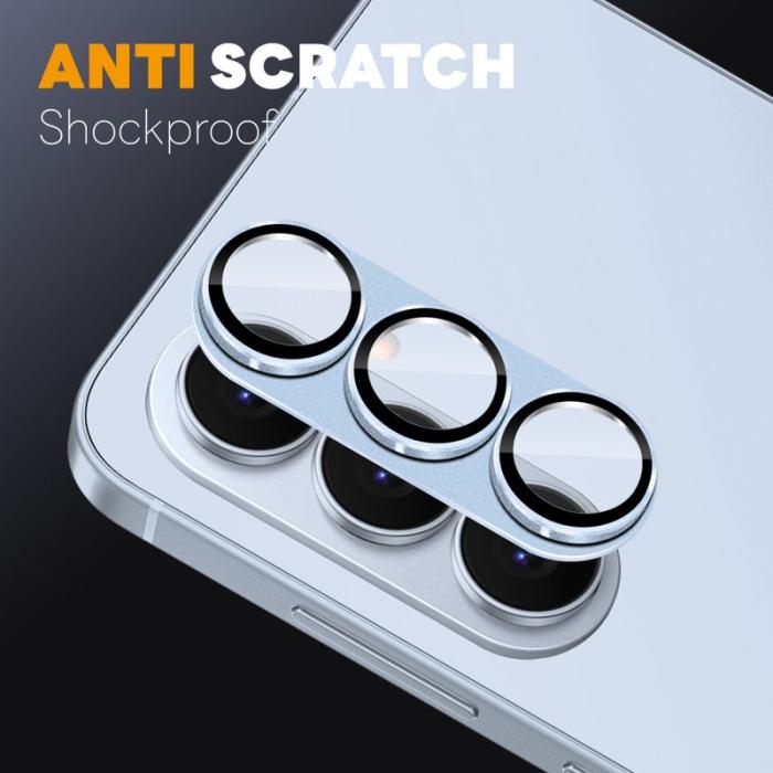 NORTHJO - NORTHJO Skärmskydd för Samsung Galaxy S26 Plus Kameraskydd Metall - Blå