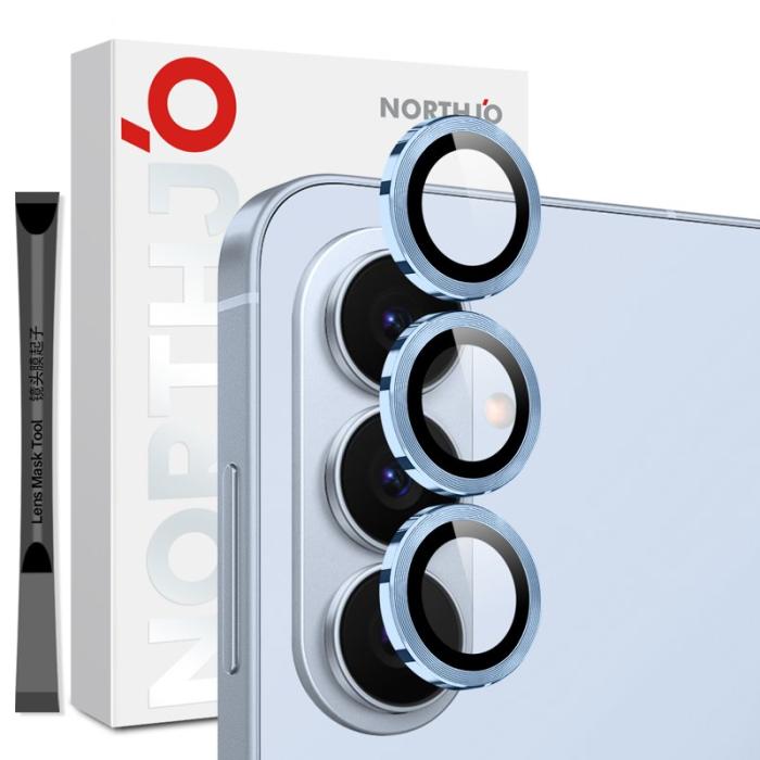 NORTHJO - NORTHJO Skärmskydd för Samsung Galaxy S26 Plus Tempererat glas - Blå
