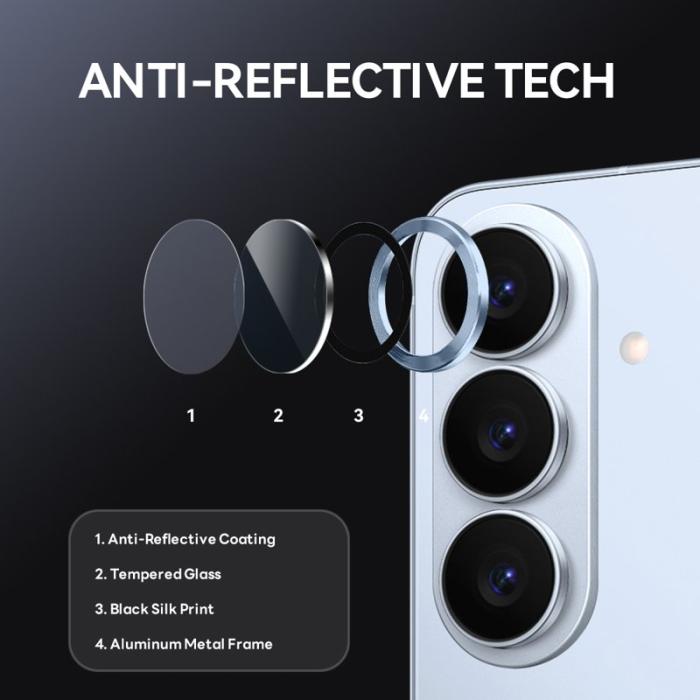 NORTHJO - NORTHJO Skärmskydd för Samsung Galaxy S26 Plus Tempererat glas - Blå