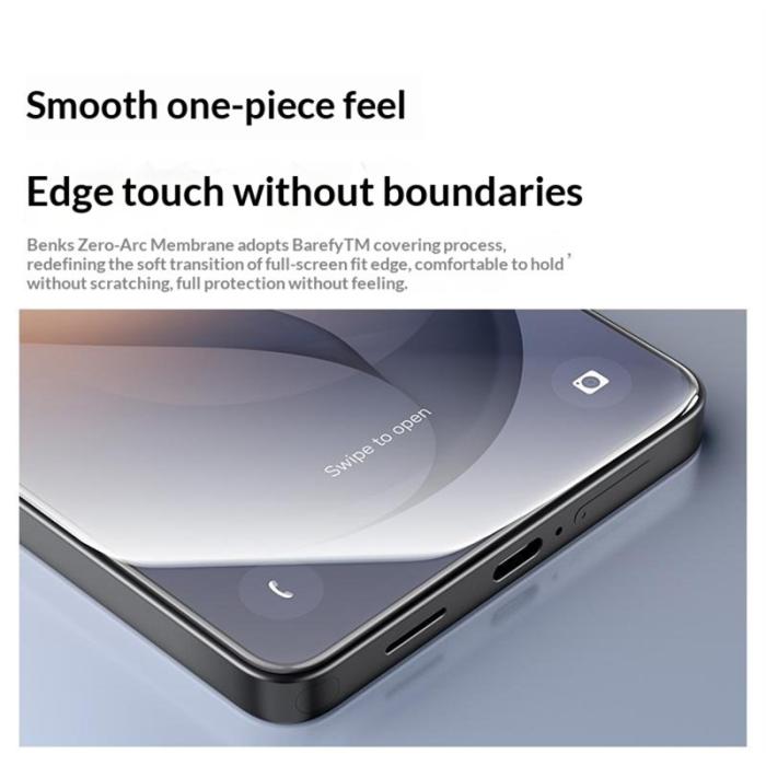 Benks - Benks Skärmskydd för Samsung Galaxy S26 Ultra 0.23mm Härdat glas - Transparent