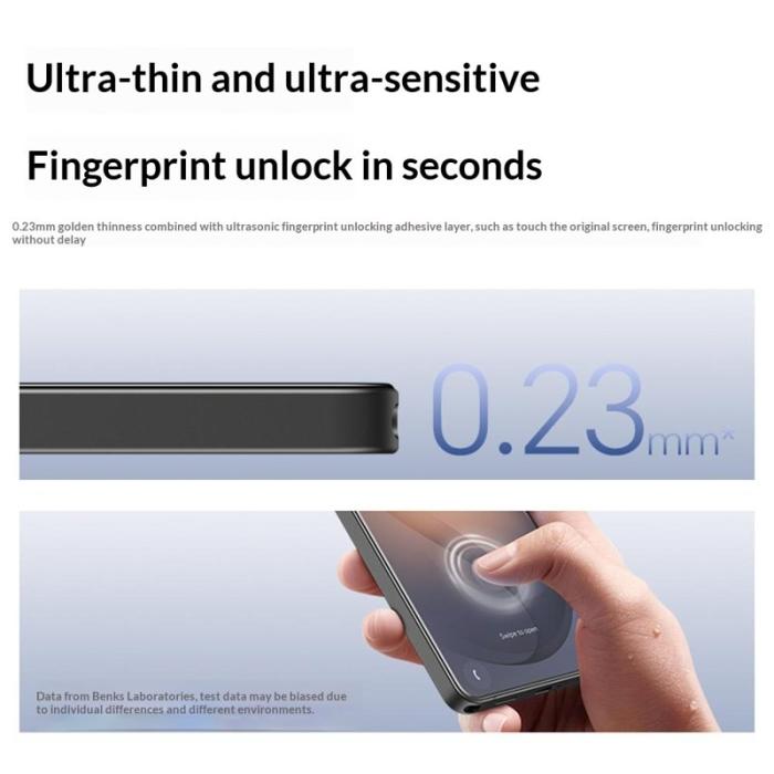 Benks - Benks Skärmskydd för Samsung Galaxy S26 Ultra 0.23mm Härdat glas - Transparent