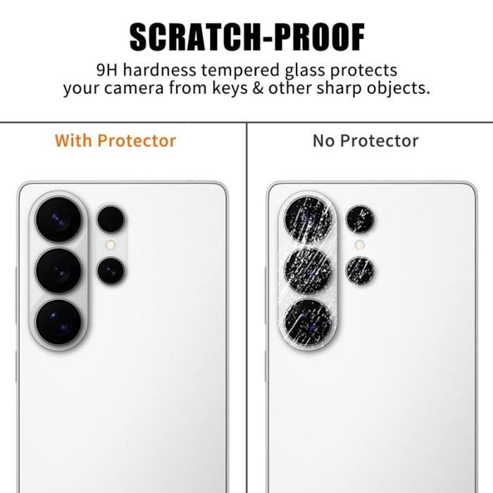 OEM - Skärmskydd för Samsung Galaxy S26 Ultra Full Cover Kamera - Transparent