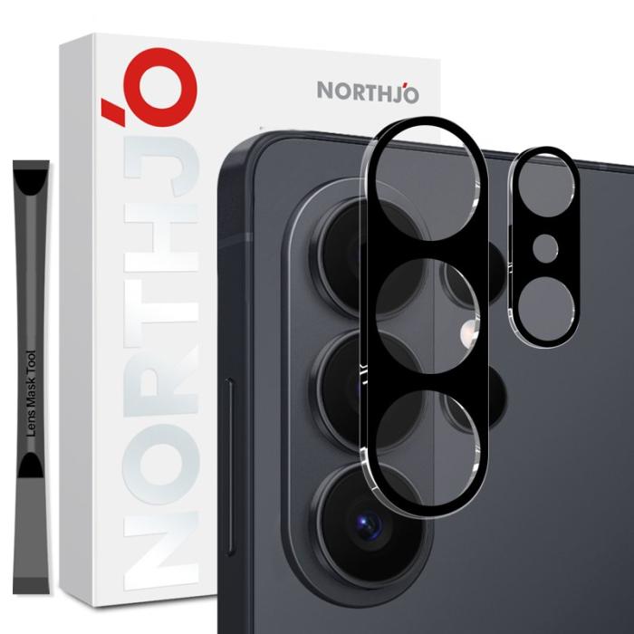 NORTHJO - NORTHJO Skärmskydd för Samsung Galaxy S26 Ultra Kamera Skydd 3D - Transparent