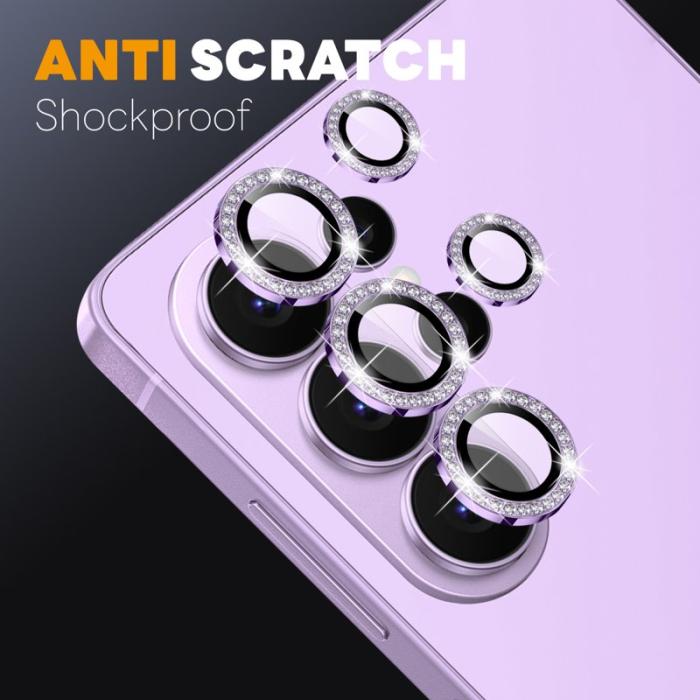 NORTHJO - NORTHJO Skärmskydd för Samsung Galaxy S26 Ultra Kamera Skydd - Lila