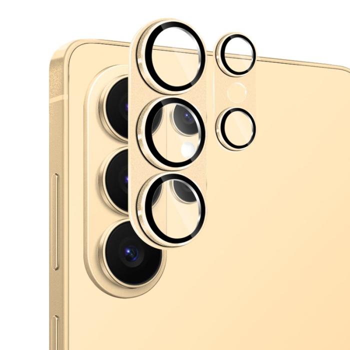 HAT PRINCE - Hat Prince Skärmskydd för Samsung Galaxy S26 Ultra Kamera Skydd Matt AR - Guld