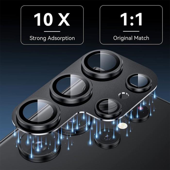 HAT PRINCE - Hat Prince Skärmskydd för Samsung Galaxy S26 Ultra Kamera Skydd Matte AR Silver