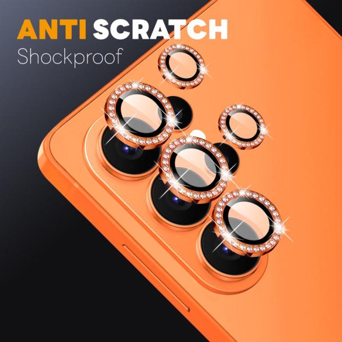 NORTHJO - NORTHJO Skärmskydd för Samsung Galaxy S26 Ultra Kamera Skydd - Orange