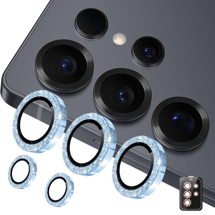 HAT PRINCE - Hat Prince Skärmskydd för Samsung Galaxy S26 Ultra Kameraskydd Härdat glas - Blå