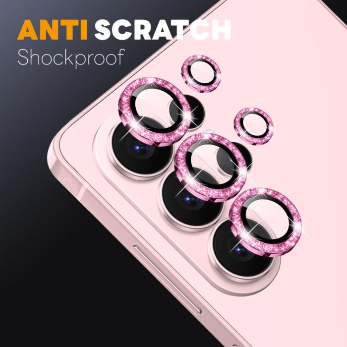 NORTHJO - NORTHJO Skärmskydd för Samsung Galaxy S26 Ultra Kameraskydd Härdat Glas - Rosa