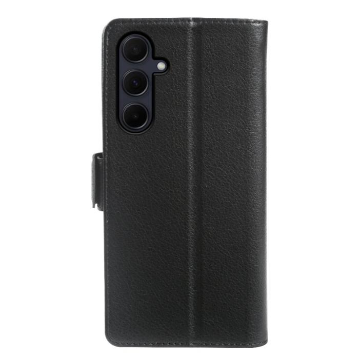 OEM - Plånboksfodral för Samsung Galaxy S26 Konstläder Magnetisk - Svart