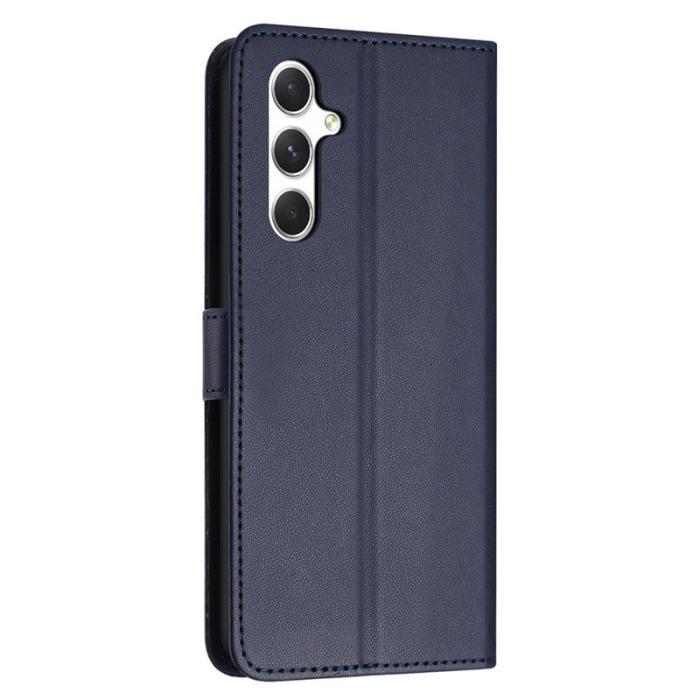 OEM - Plånboksfodral för Samsung Galaxy S26 Konstläder med ställ - Blå