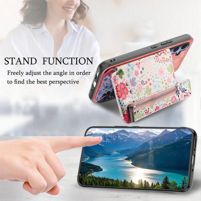 OEM - Mobilfodral för Samsung Galaxy S26 Konstläder RFID - Rosa