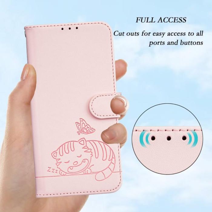 OEM - Plånboksfodral för Samsung Galaxy S26 Konstläder RFID - Rosa