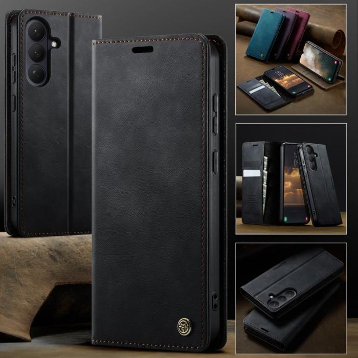 Caseme - CaseMe Plånboksfodral för Samsung Galaxy S26 Konstläder RFID - Svart