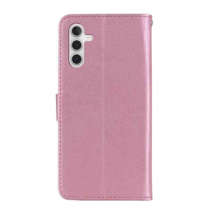 OEM - Plånboksfodral för Samsung Galaxy S26 Konstläder - Roséguld