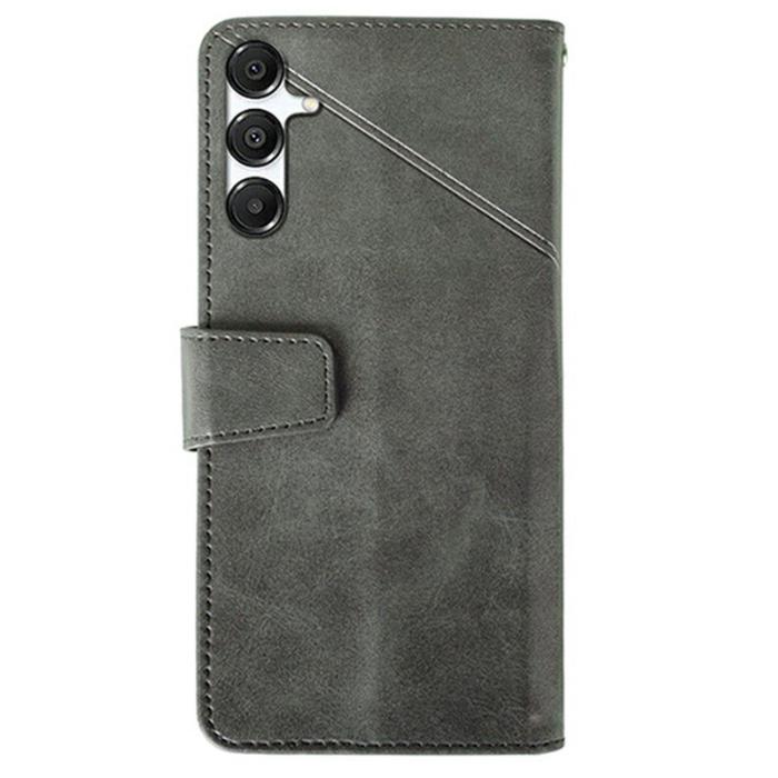 IDEWEI - IDEWEI Plånboksfodral för Samsung Galaxy S26 Konstläder Ställ - Grå