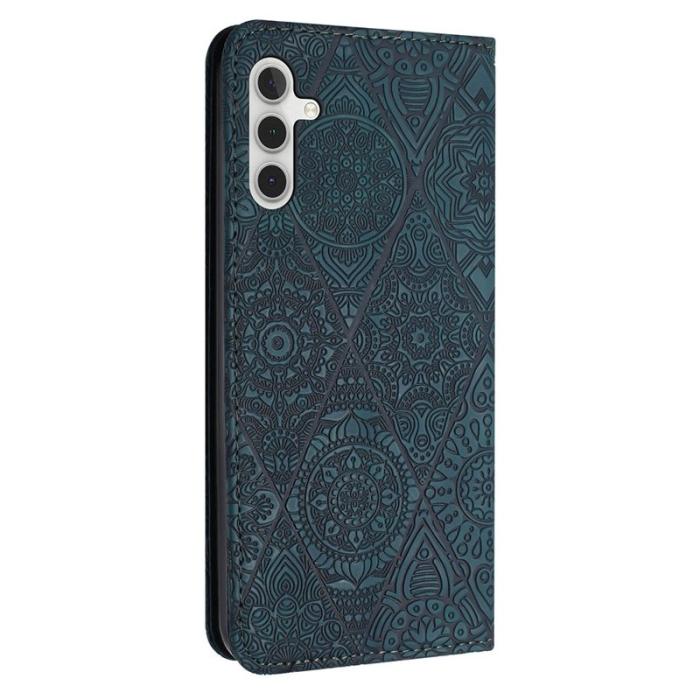 OEM - Plånboksfodral för Samsung Galaxy S26 Konstläder Ställ - Grön