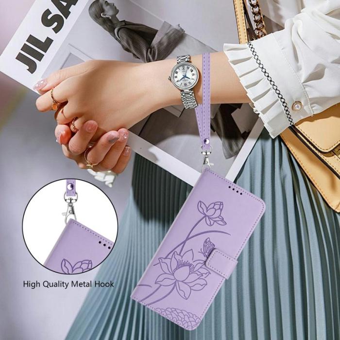 OEM - Plånboksfodral för Samsung Galaxy S26 Konstläder Ställ - Lila