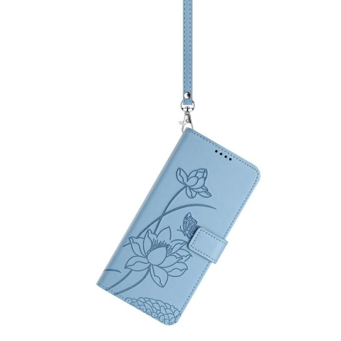 OEM - Plånboksfodral för Samsung Galaxy S26 Konstläder Stativ - Blå