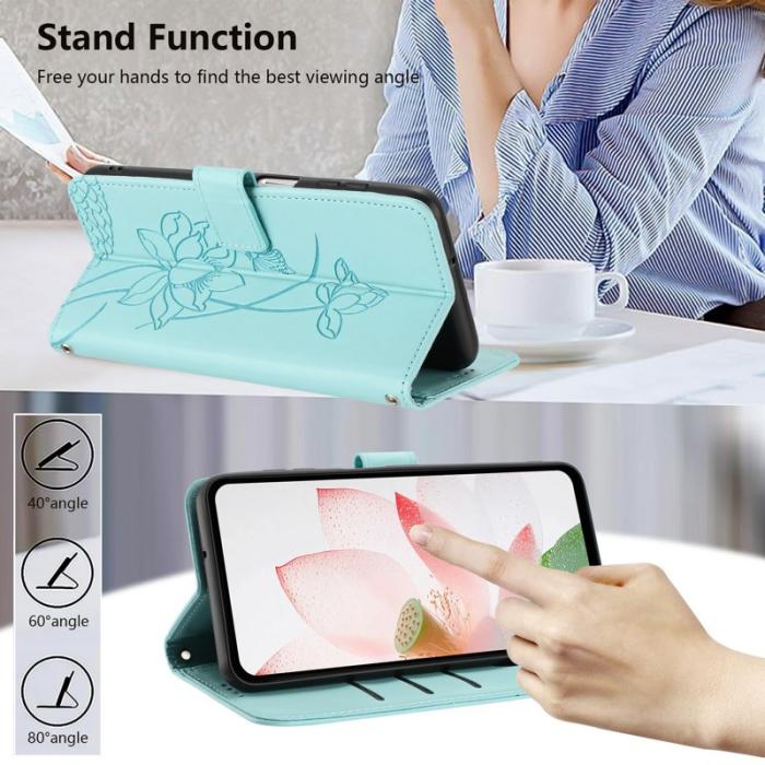 OEM - Plånboksfodral för Samsung Galaxy S26 Konstläder Stativ - Grön