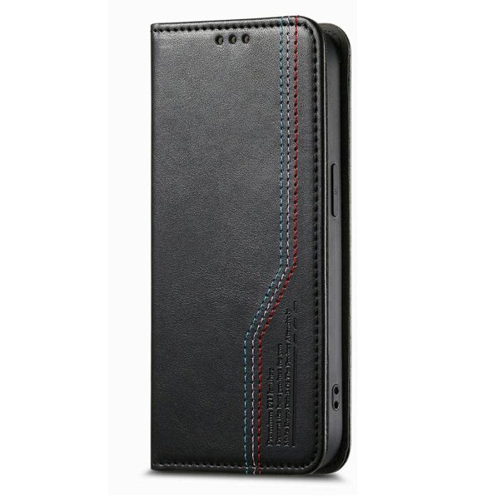 OEM - Plånboksfodral för Samsung Galaxy S26 Konstläder - Svart