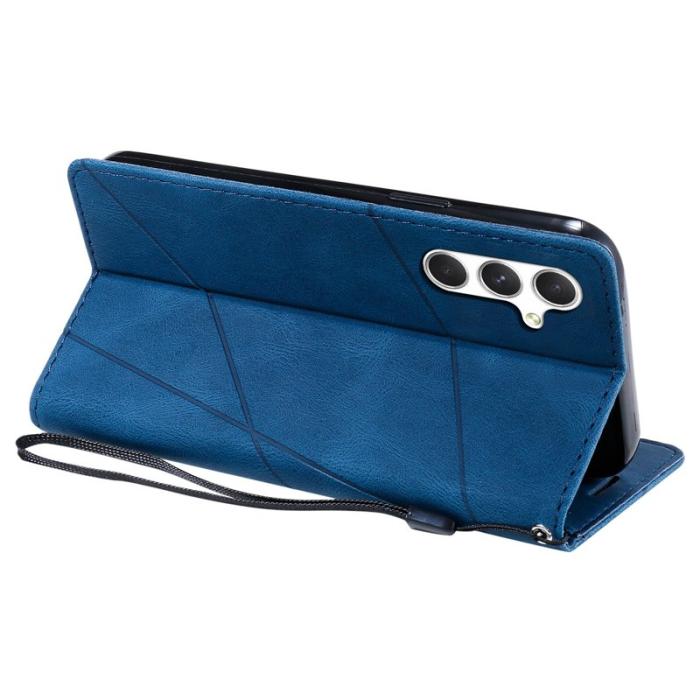 OEM - Plånboksfodral för Samsung Galaxy S26 Konstläder - Blå