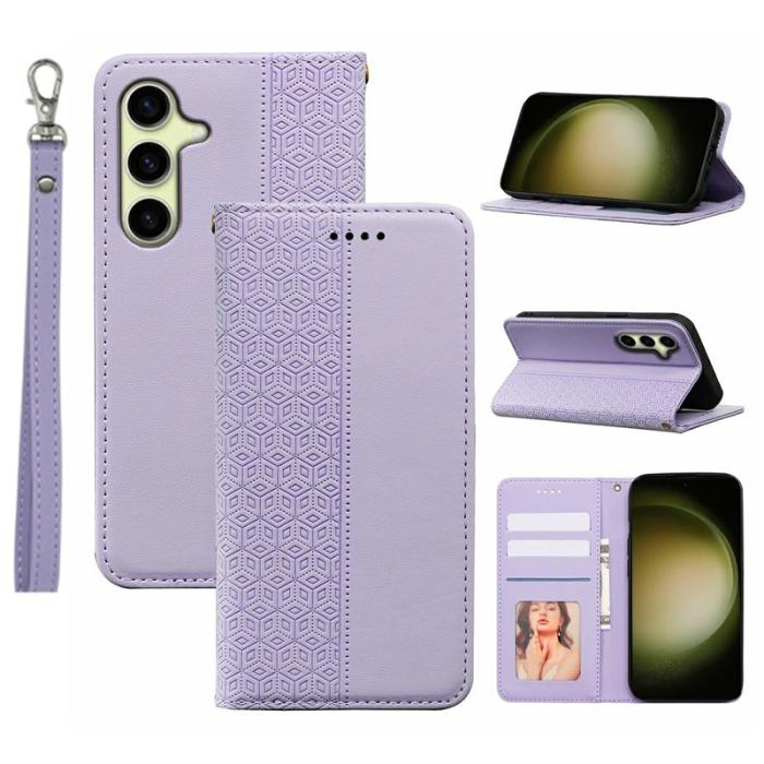 OEM - Plånboksfodral för Samsung Galaxy S26 Konstläder Flip - Lila