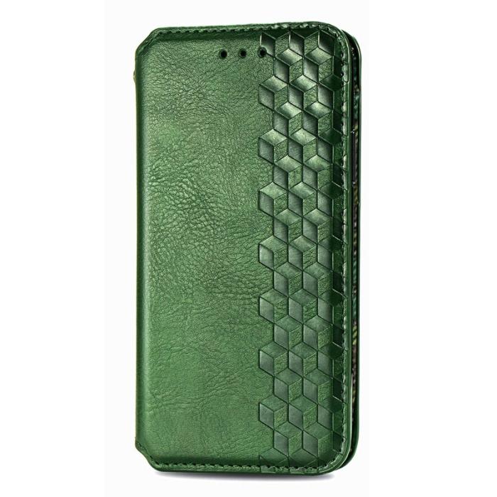 OEM - Plånboksfodral för Samsung Galaxy S26 Konstläder - Grön