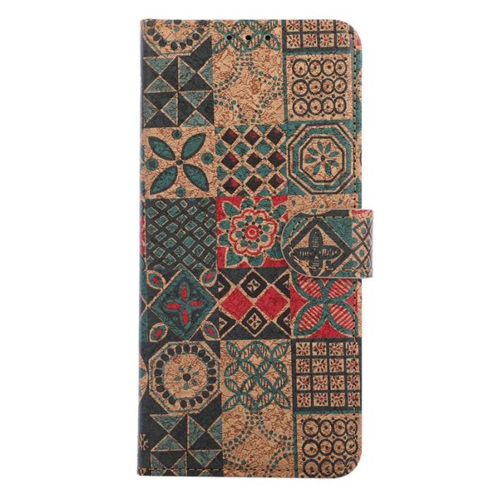 OEM - Plånboksfodral för Samsung Galaxy S26 Konstläder Ställ - Blommor