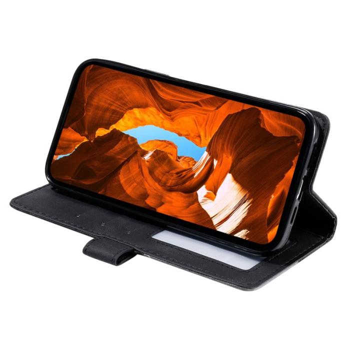 OEM - Plånboksfodral för Samsung Galaxy S26 Konstläder - Svart