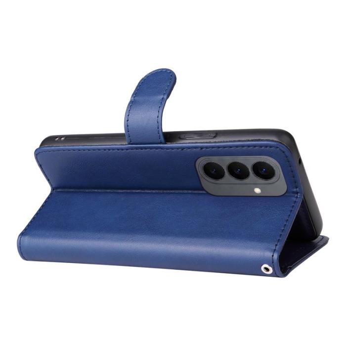 OEM - Plånboksfodral för Samsung Galaxy S26 Magnetiskt Konstläder - Blå