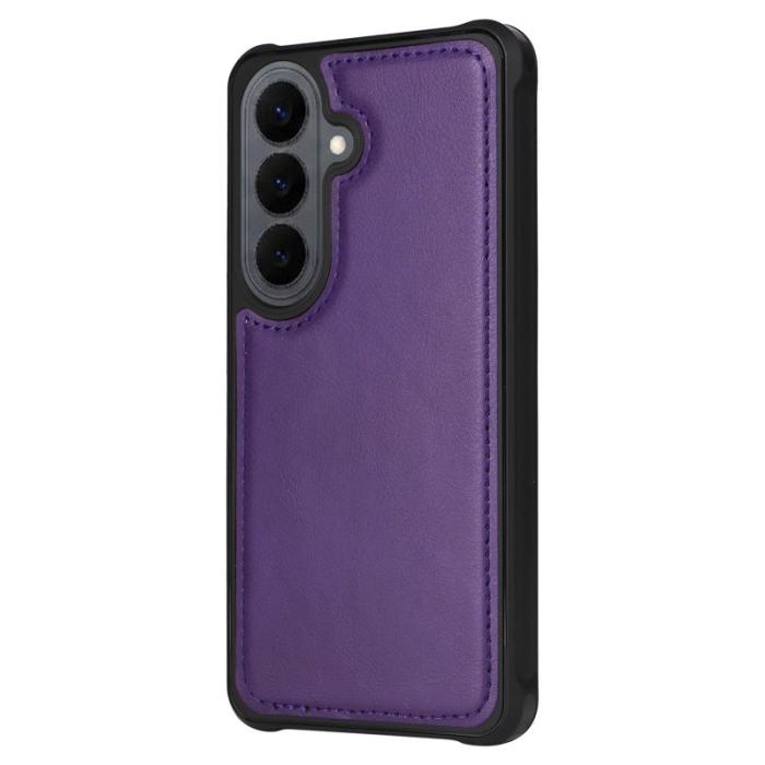 OEM - Plånboksfodral för Samsung Galaxy S26 Magnetiskt Konstläder - Lila