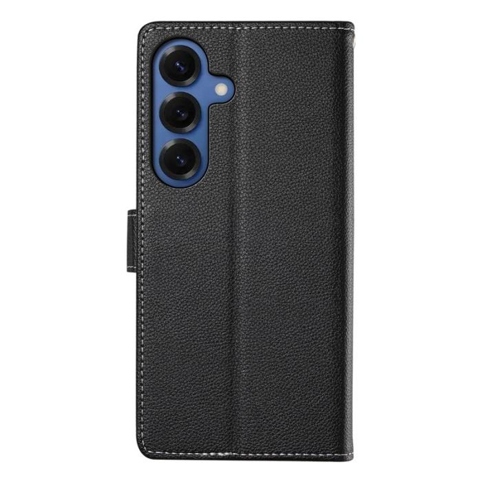 OEM - Plånboksfodral för Samsung Galaxy S26 Magnetiskt Konstläder - Svart