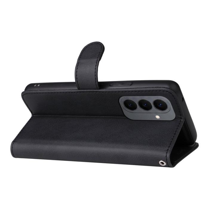 OEM - Plånboksfodral för Samsung Galaxy S26 Magnetiskt Konstläder - Svart