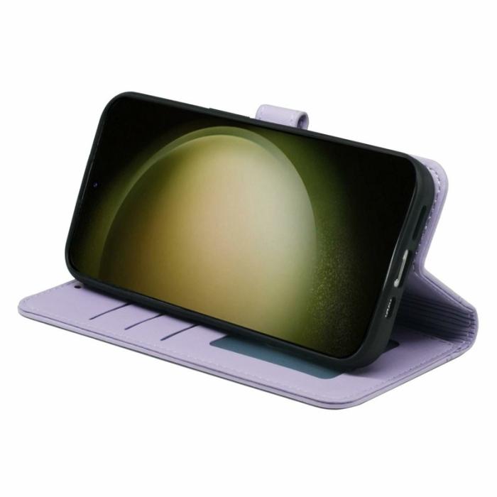 OEM - Plånboksfodral för Samsung Galaxy S26 Magnetiskt Konstläder - Lila
