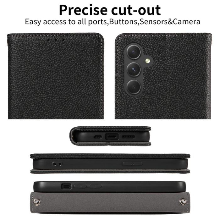 OEM - Plånboksfodral för Samsung Galaxy S26 Magnetiskt Konstläder - Lila