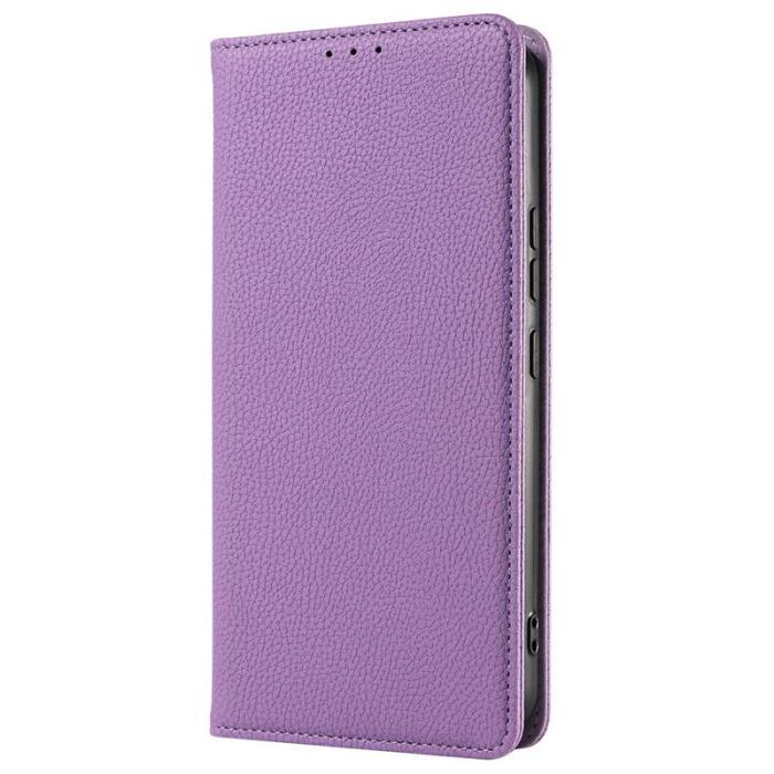 OEM - Plånboksfodral för Samsung Galaxy S26 Magnetiskt Konstläder - Lila