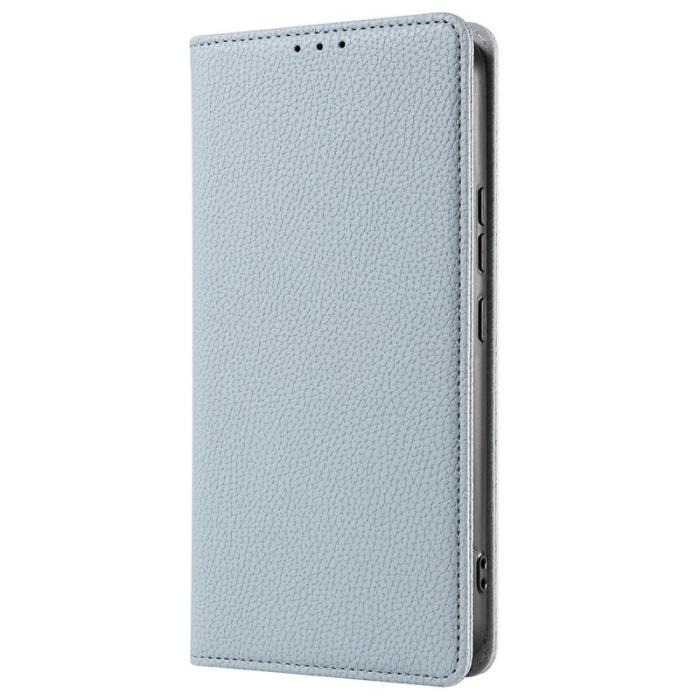 OEM - Plånboksfodral för Samsung Galaxy S26 Magnetiskt Konstläder - Ljusblå