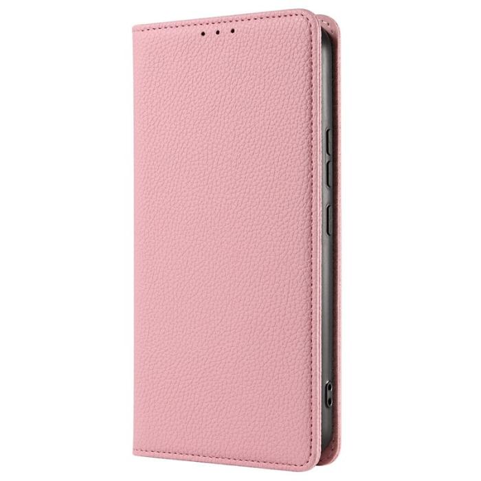 OEM - Plånboksfodral för Samsung Galaxy S26 Magnetiskt Konstläder - Rosa