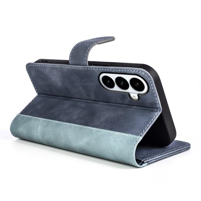 OEM - Plånboksfodral för Samsung Galaxy S26 Plus Konstläder - Blå