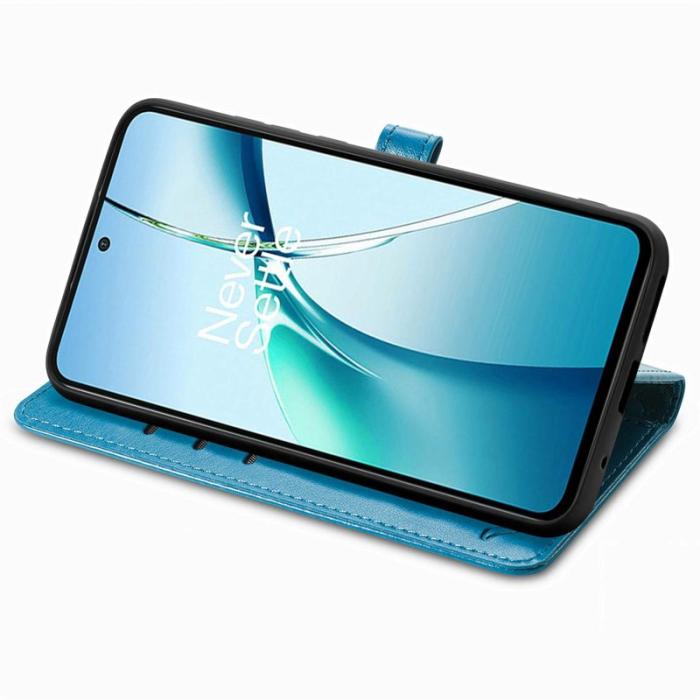 OEM - Plånboksfodral för Samsung Galaxy S26 Plus Konstläder - Blå