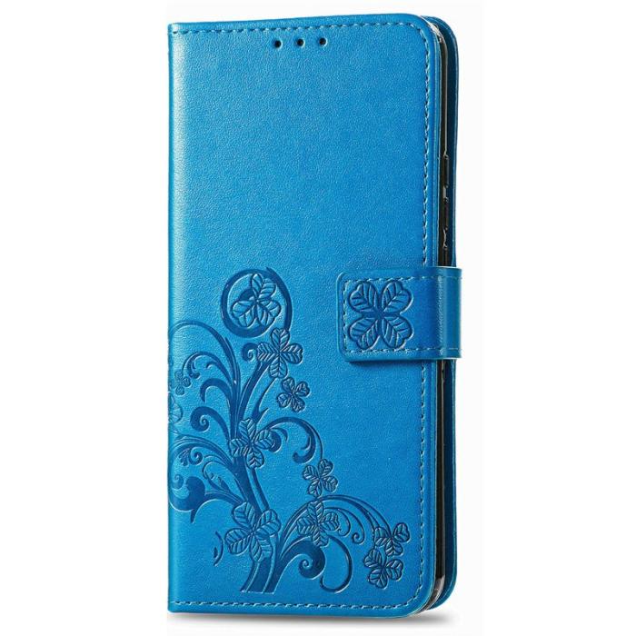 OEM - Plånboksfodral för Samsung Galaxy S26 Plus Konstläder - Blå